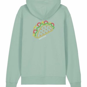 Unisex-Hoodie aloe „Taco-Dirty“