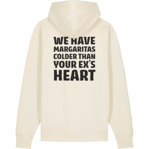 Unisex-Hoodie natural raw „Margaritas“