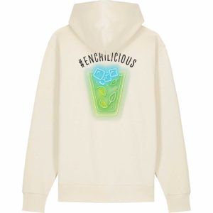 Unisex-Hoodie natural raw „Mixed-Drinks“