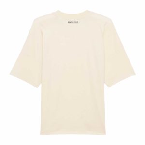 Oversized Unisex-T-Shirt natural raw „Churros“