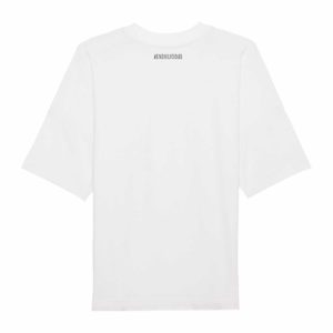 Oversized Unisex-T-Shirt white „Churros“