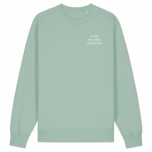 Unisex-Sweater aloe „Mixed-Drinks“