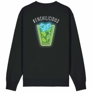 Unisex-Sweater black „Mixed-Drinks“