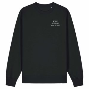 Unisex-Sweater black „Mixed-Drinks“