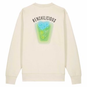 Unisex-Sweater natural raw „Mixed-Drinks“