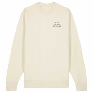 Unisex-Sweater natural raw „Mixed-Drinks“