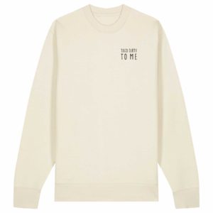 Unisex-Sweater natural raw „Taco-Dirty“