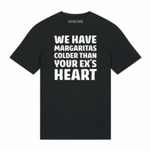 Unisex-T-Shirt black „Margaritas“