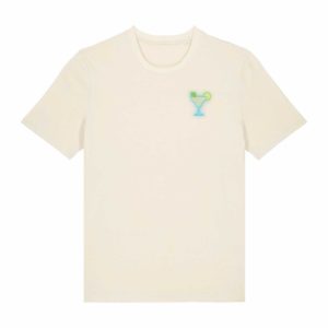 Unisex-T-Shirt natural raw „Margaritas“