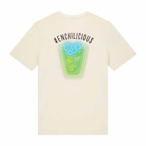 Unisex-T-Shirt natural raw „Mixed-Drinks“