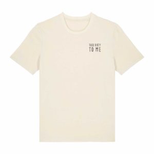 Unisex-T-Shirt natural raw „Taco-Dirty“